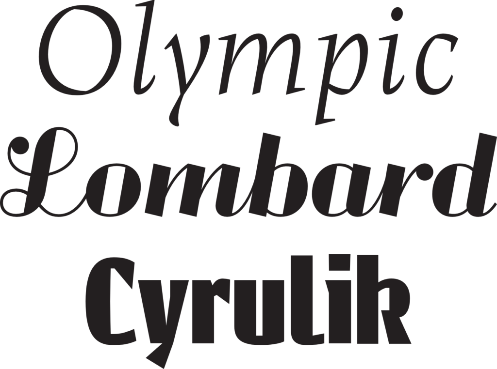 Warszawskie kroje pisma